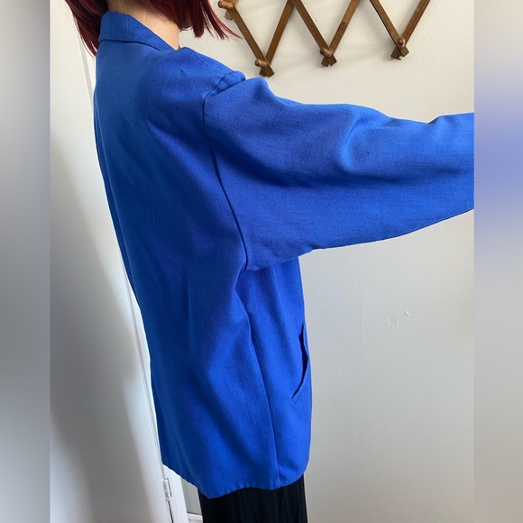 Vintage Clasile Blue Blazer - Picture 9 of 14